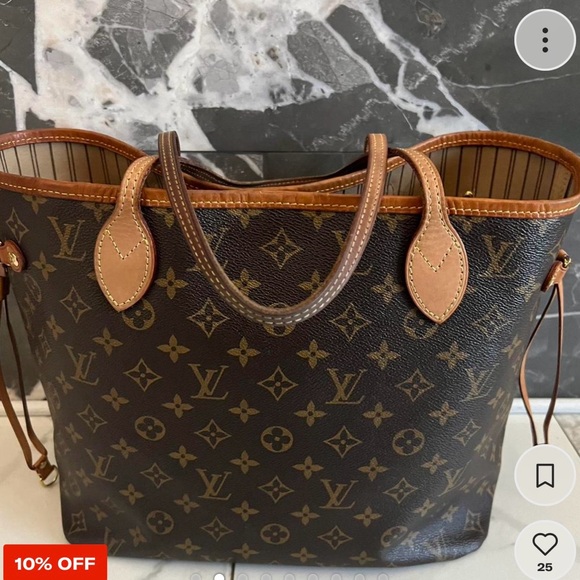 Louis Vuitton Neverfull MM tote bag - Picture 3 of 9
